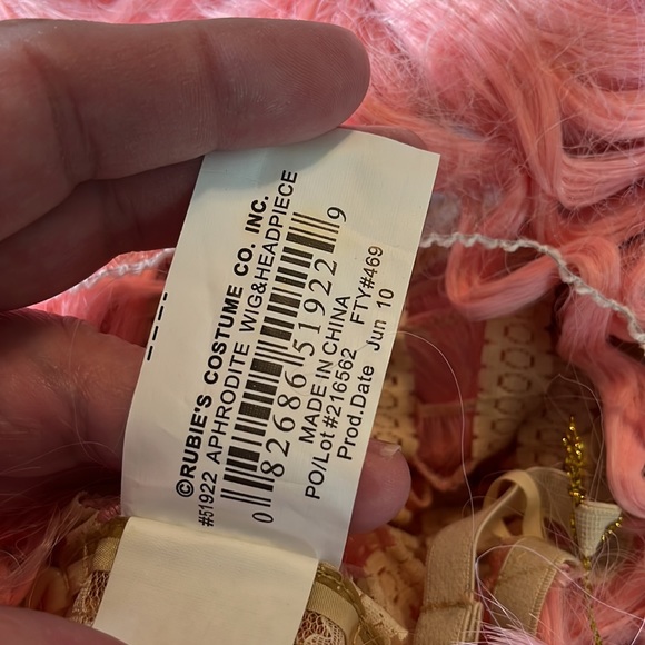 APHRODITE WIG Clash of the Titans Anime Cosplay Adult Costume Accessory. - Picture 15 of 15